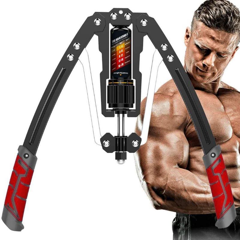Photo 1 of EAST MOUNT Twister Arm Exerciser - Adjustable 22-440lbs Hydraulic Power, Home Chest Expander, Shoulder Muscle Training Fitness Equipment, Arm Enhanced Exercise Strengthener.
