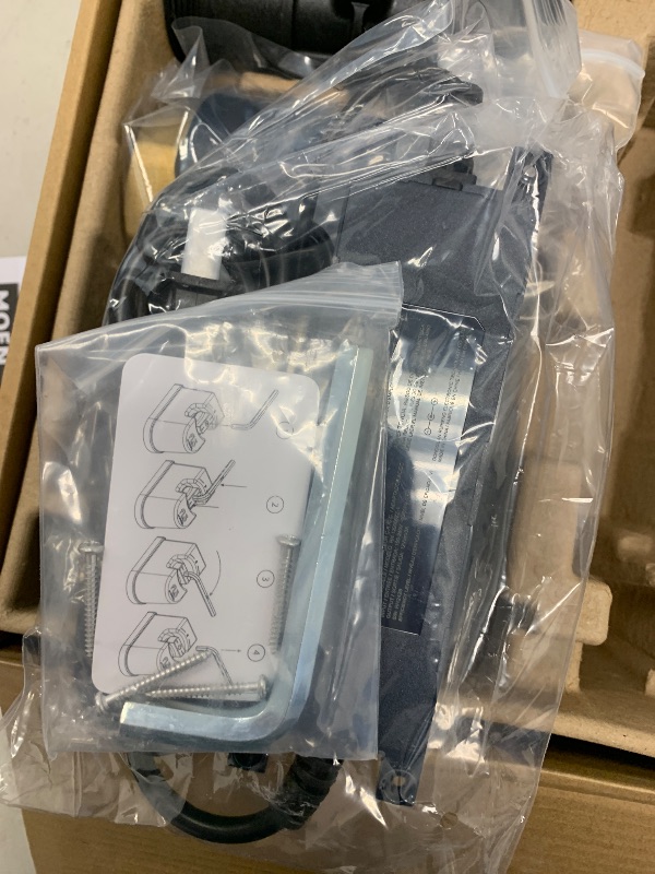 Photo 1 of Moen Flo Smart Water Monitor and Automatic Shutoff Sensor, Wi-Fi Connected Water Leak Detector for 1-1/4-Inch Diameter Pipe, 900-002