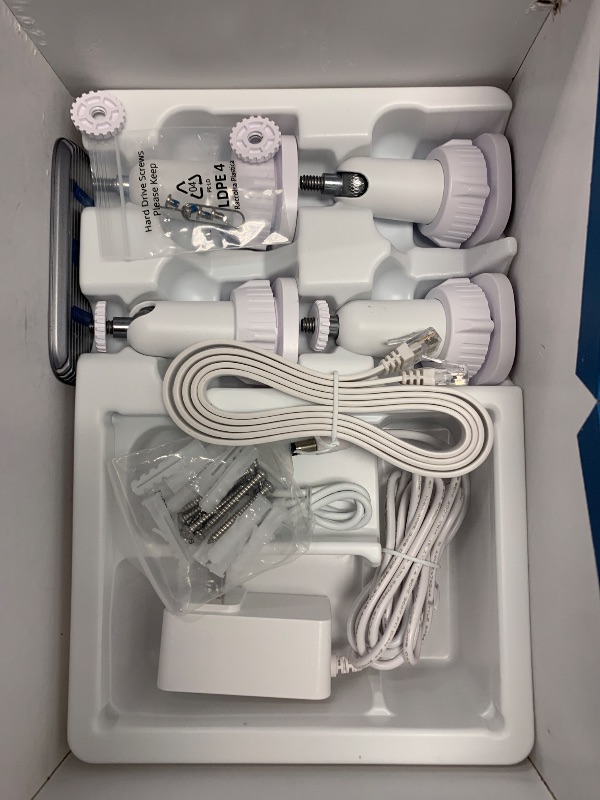 Photo 1 of eufy Security eufyCam 3 4-Cam Kit,Security Camera Outdoor Wireless,4K Camera with Integrated Solar Panel, Forever Power,Face Recognition AI,Expandable Local Storage,Spotlight, 2.4 GHz Wi-Fi(Renewed)