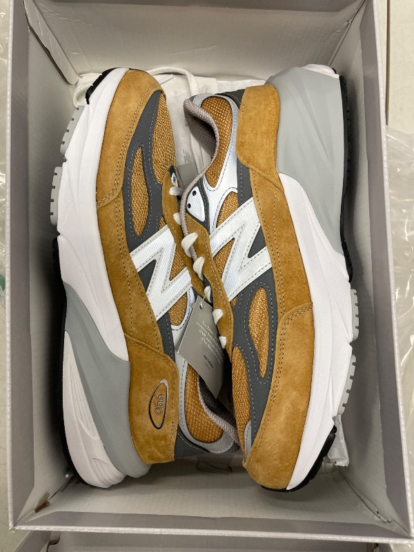 Photo 1 of New Balance Unisex Made in USA 990 V6 Sneaker, Workwear/Grey, 10 US Men