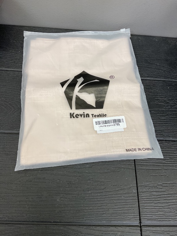 Photo 1 of Kevin Textile Pack of 2 Decorative Outdoor Waterproof Throw Pillow Covers Checkered Pillowcases Classic Cushion Cases for Patio Couch Bench 16 x 16 Inch Light Beige