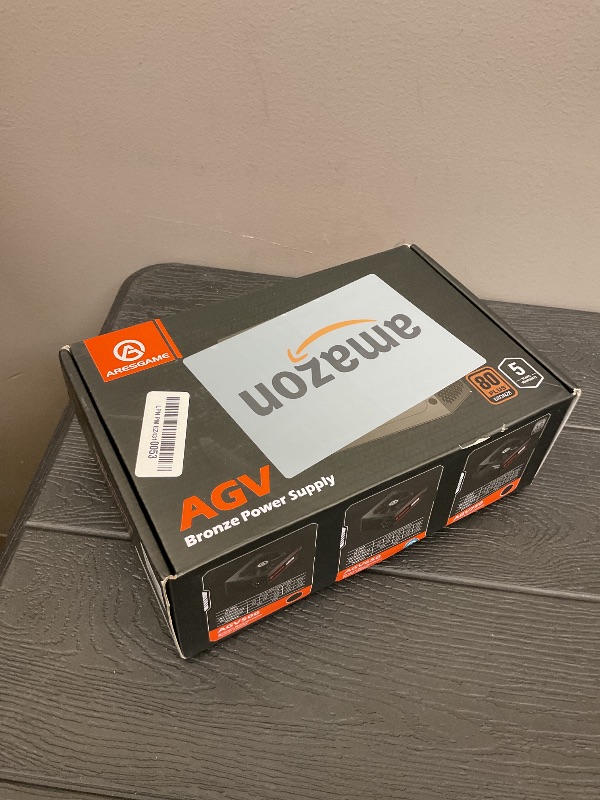 Photo 1 of ARESGAME AGV Series 650W Power Supply, 80 Plus Bronze Certified, Non Modular Power Supply, 5 Year Warranty