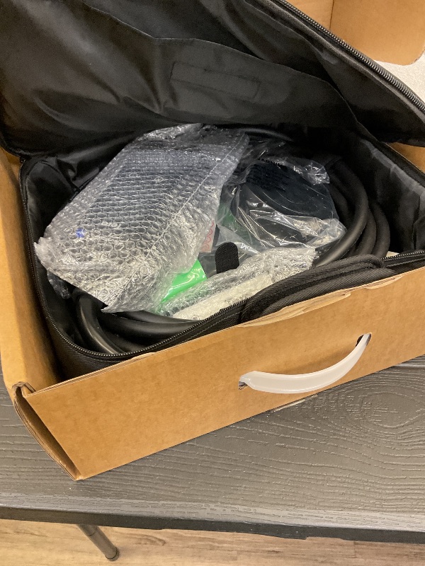 Photo 1 of Tera 2025 New EV Charger for Tesla 40A 2.8" Largest Display ETL FCC Most Compact 25FT NACS Level 2 NEMA 14-50 Plug & NEMA 5-15 for Level 1 Waterproof IP66 Portable EVSE for Tesla Model Y/3/S/X P06