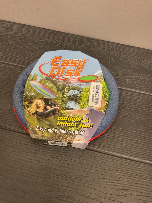 Photo 1 of Funsparks Easy Disk Red Small - Soft Catch Flying Disc - Indoors or Outdoors for Kids, Beginners or Advanced Ultimate Flying Disc Players - Kids and Adults - Improves Hand Eye Coordination and Focus