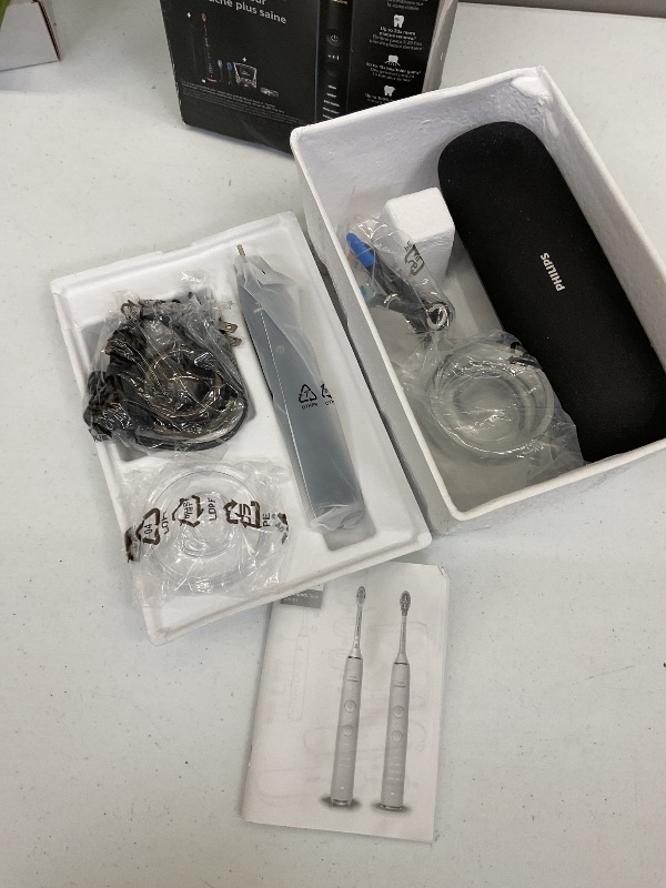 Photo 1 of Philips Sonicare DiamondClean Smart 9500 Electric Toothbrush, Sonic Toothbrush with App, Pressure Sensor, Brush Head Detection, 5 Brushing Modes and 3 Intensity Levels, Black, Model HX9923/11