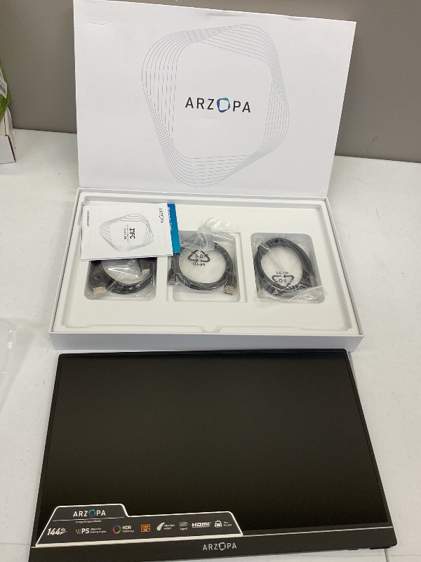 Photo 1 of Aesop’s 16.1” 144hz Portable Gaming  Monitor ultra Slim