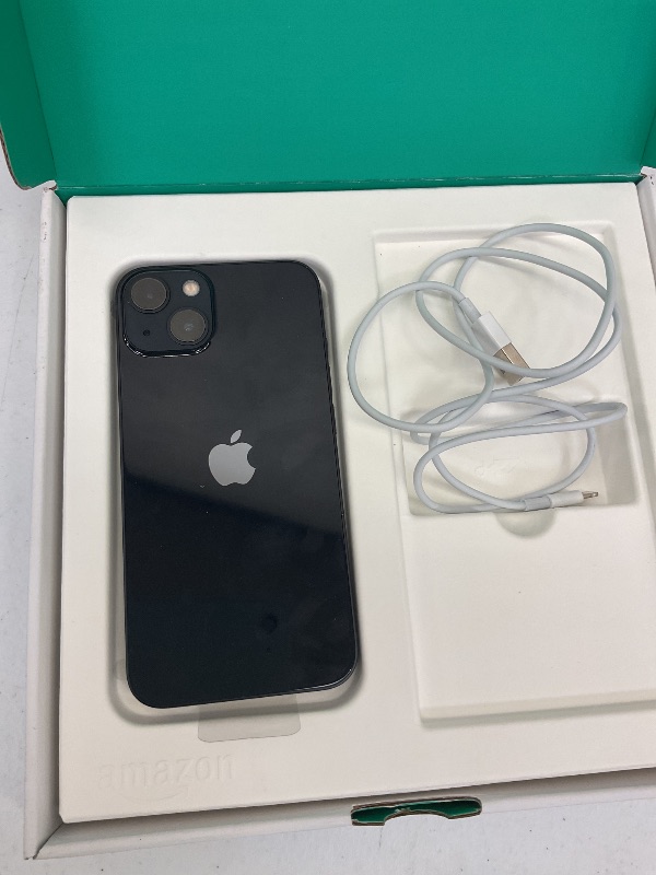 Photo 1 of Apple iPhone 13, 128GB, Midnight - Unlocked (Renewed Premium)