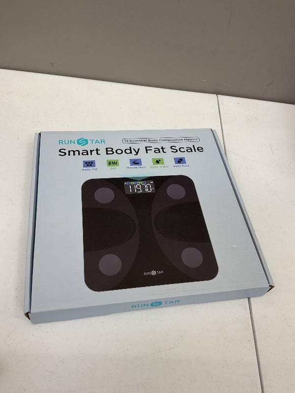 Photo 1 of Scale for Body Weight and Fat Percentage, RunSTAR Digital Accurate Bathroom Smart Scale with Large Display, FSA&HSA Eligible 13 Body Composition Analyzer Sync App