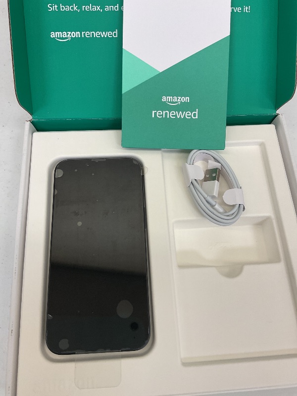 Photo 1 of Apple iPhone 13, 128GB, Midnight - Unlocked (Renewed Premium)
