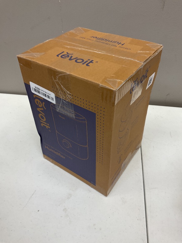 Photo 1 of LEVOIT Top Fill Humidifiers for Bedroom, 2.5L Tank for Large Room, Easy to Fill & Clean, 28dB Quiet Cool Mist Air Humidifier for Home Baby Nursery & Plants, Auto Shut-off and BPA-Free for Safety, 25H