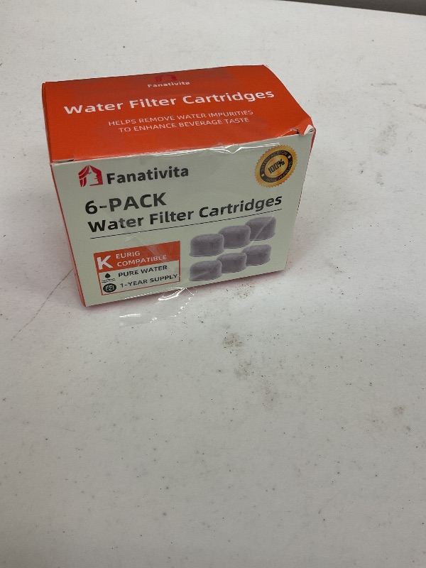 Photo 1 of Premium 6-Pack Keurig Compatible Water Filters Replacement by Fanativita, Fit All Keurig Brewers (1-Year Supply)