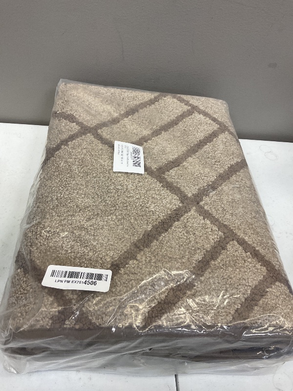 Photo 1 of DOMUSTEX Non Slip Entryway Rug 32" x 70", Dirt Trapper Door Mat, Inside Washable Runner Rug for Kitchen, Bathroom, Bedroom, Floor, Hallway
