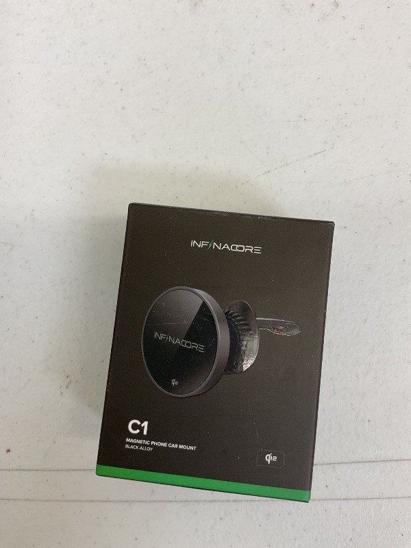 Photo 1 of InfinaCore for Qi2 15W MagSafe Car Mount Charger,Super Fast Magnetic Wireless Car Charger for iPhone 16 Pro Max Accessories, Qi2 MagSafe Charger Fits iPhone 16 15 14 13 12,Samsung with MagSafe Case