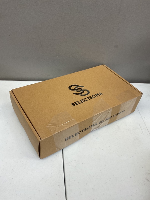 Photo 1 of SelectSoma Double-Thick Gel Seat Cushion for Long Sitting Pressure Relief for Back, Sciatica, Coccyx, Tailbone Pain - Cushion for Office Chair, Wheelchair, Car & Truck, Patio Chairs - Egg Seat Pad