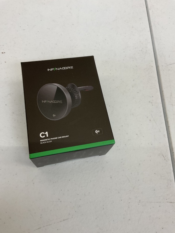 Photo 1 of InfinaCore for Qi2 15W MagSafe Car Mount Charger,Super Fast Magnetic Wireless Car Charger for iPhone 16 Pro Max Accessories, Qi2 MagSafe Charger Fits iPhone 16 15 14 13 12,Samsung with MagSafe Case