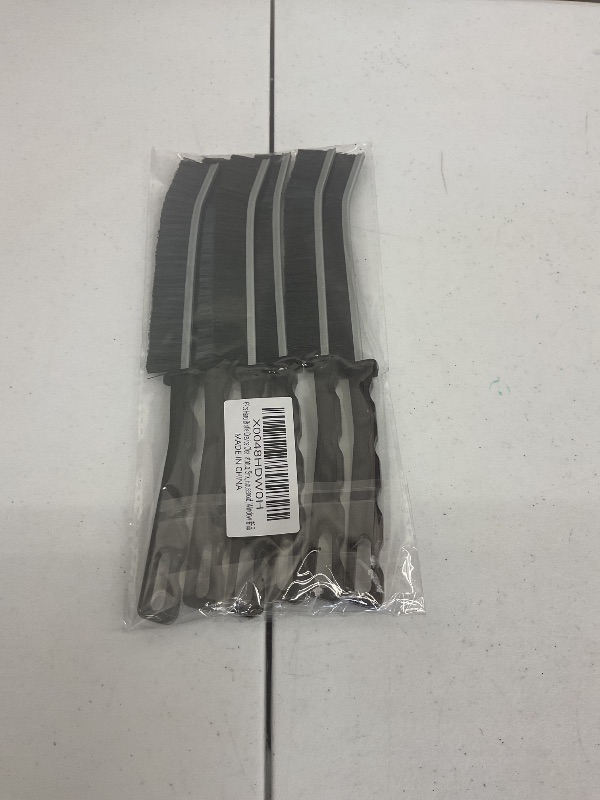 Photo 1 of 6Pcs Hard Bristle Crevice Cleaning Brush - Thin Gap, Small, Grout, Kitchen, Toilet, Bathroom, Sink, Window Cleaning Tools