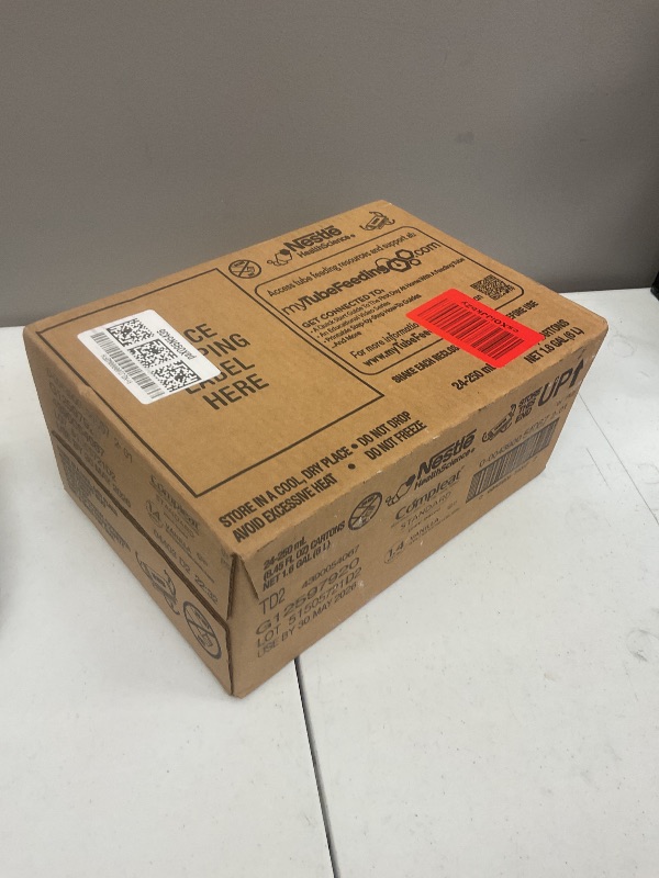 Photo 1 of Exp date 05/2026.    Nestle Compleat Standard 1.4 Cal Oral Supplement Vanilla 8.45 oz Carton 24 Ct