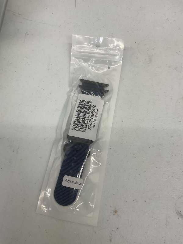 Photo 1 of Misker Nylon Band Compatible with Apple Watch Band 42mm 44mm 45mm 38mm 40mm 41mm,YOUKEX Lightweight Breathable Sport Wrist Strap with Metal Buckle Compatible with iwatch Series 8/7/6/5/4/3/2/1
