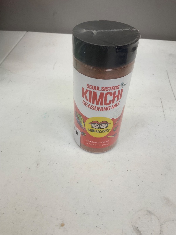Photo 1 of SEOUL SISTERS KIMCHI SEASONING MIX, 3.5 oz (100g) 1EA - Rich in Probiotics, Perfect for BBQ, Meat, Chicken, and Vegetables