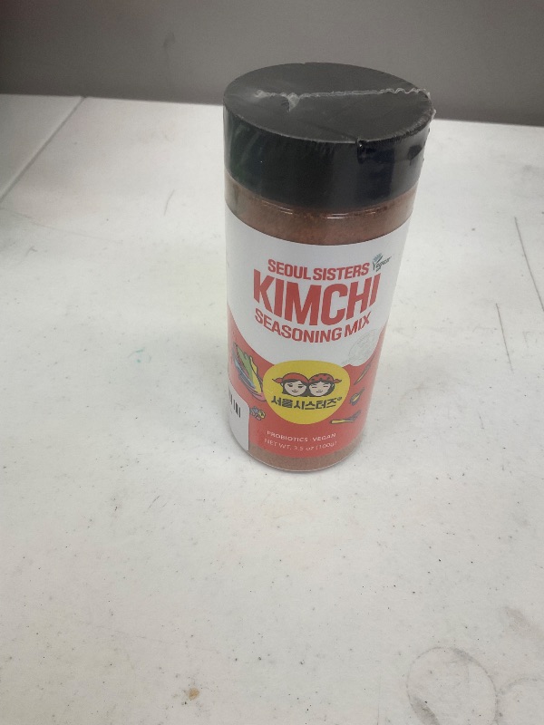Photo 1 of SEOUL SISTERS KIMCHI SEASONING MIX, 3.5 oz (100g) 1EA - Rich in Probiotics, Perfect for BBQ, Meat, Chicken, and Vegetables