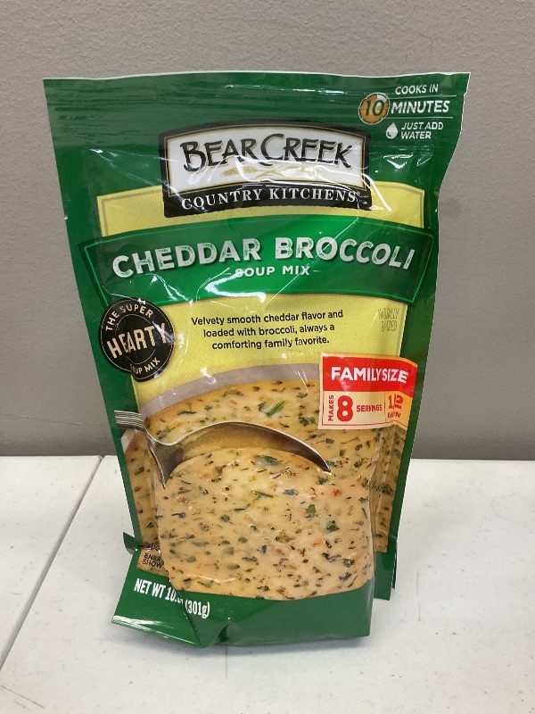 Photo 1 of Exp date 05/2029.  Bear Creek Soup Mix, Cheddar Broccoli, 10.6 Ounce