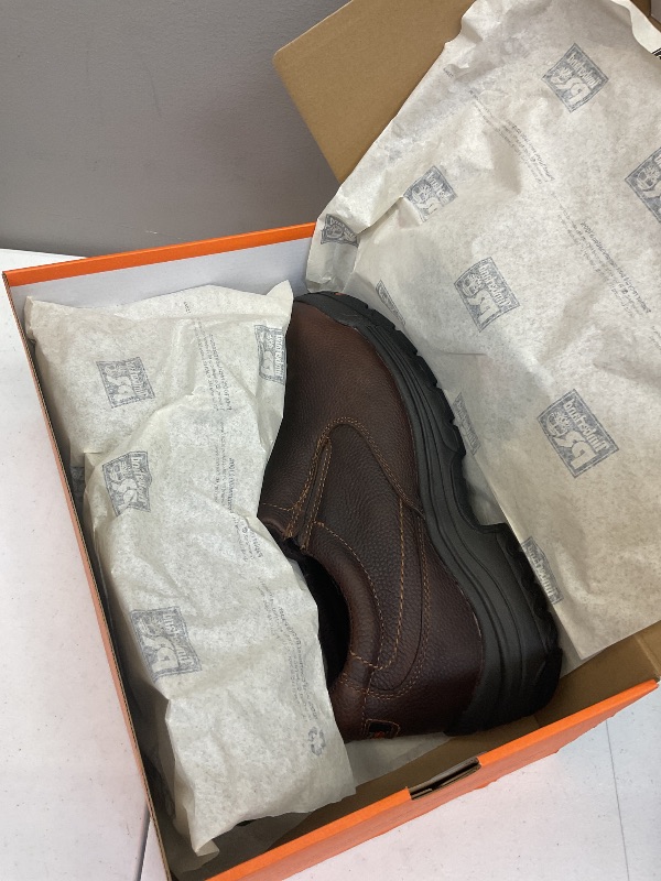 Photo 1 of Timberland PRO 53534 Safety Toe Work Shoes - Mens (13) Brown