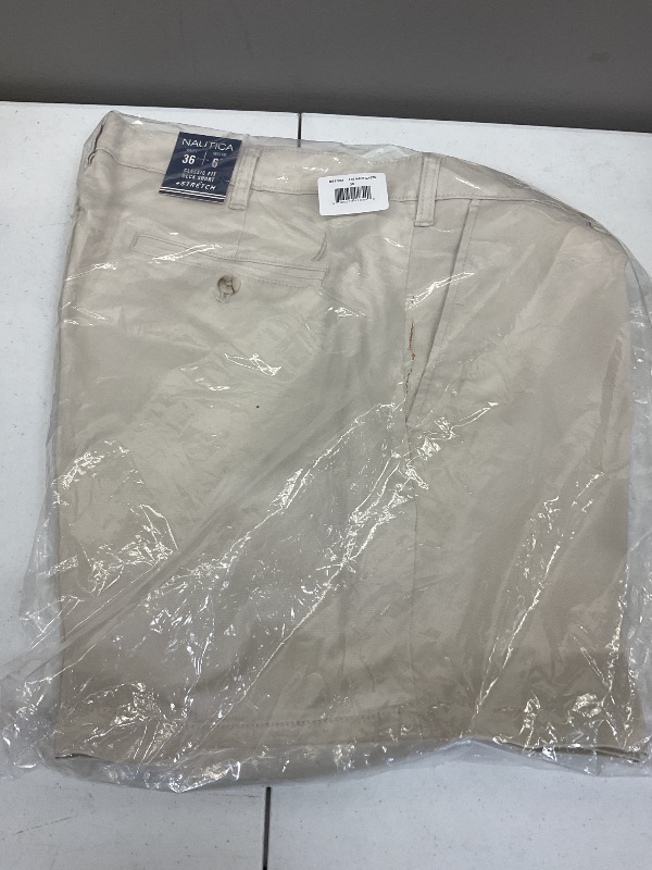 Photo 1 of Nautica Stretch Twill Classic Fit Performance Deck Shorts Nautica Stone 36 7
