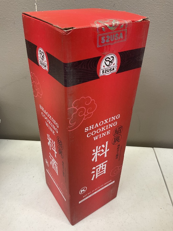 Photo 1 of 52USA Shaoxing Cooking Wine 21.64 Fl Oz, Missing Secret Ingredient Chinese Cooking Wine, Shaoxing Wine