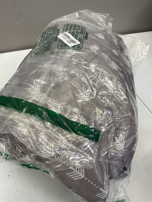 Photo 1 of Soft Pillow Attached Waterproof 2-in-1 Baby Grocery Cart Seat Cover and High Chair Cover (Grey Arrow)