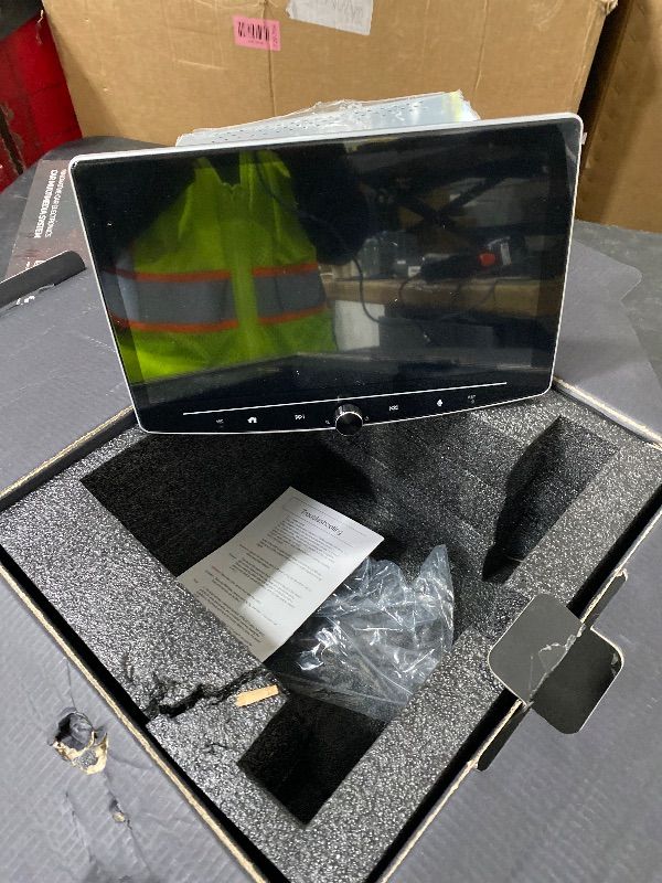 Photo 1 of 10 inch Double Din Car Stereo Wireless Apple CarPlay & Android Auto, QLED Floating Touchscreen Radio with YouTube, Netflix, TikTok, Bluetooth Navigation, 240W Powerful Sound, 32GB Storage