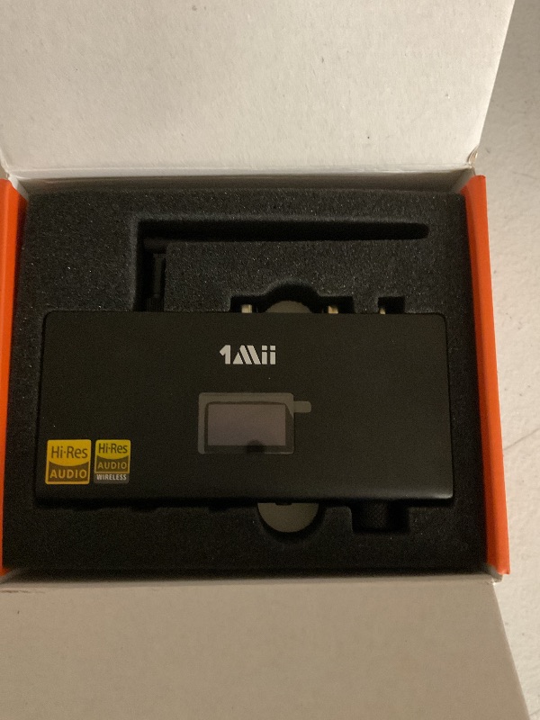 Photo 1 of 1Mii DS700 HiFi Bluetooth Audio Transmitter Receiver for TV, Long Range Wireless Adapter with Audiophile DAC, LDAC/aptX HD/aptX LL, OLED Display, Optical & Coaxial Input/Output, RCA Output Only