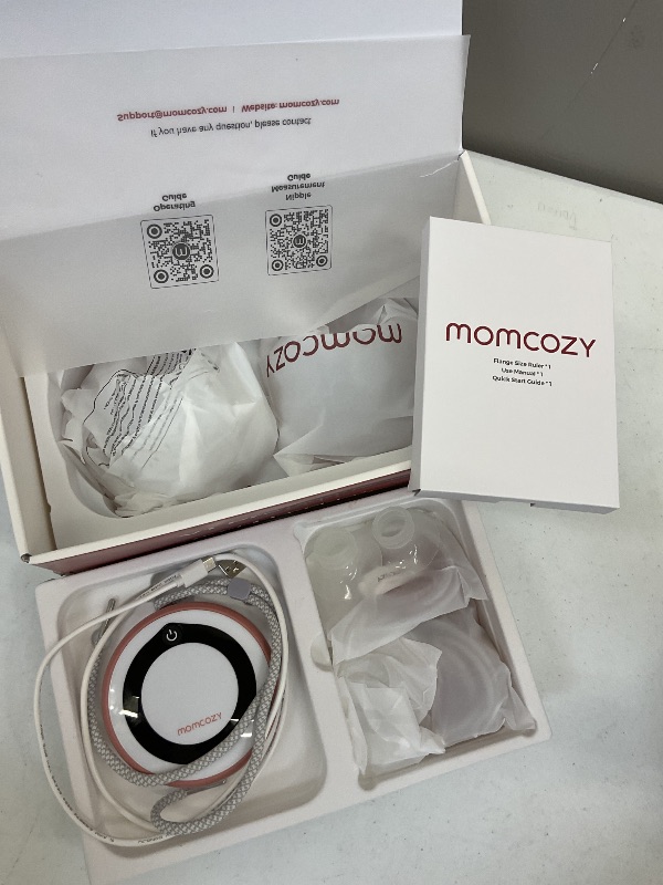 Photo 1 of Momcozy Breast Pump Hospital-Grade Light, with 3 Modes|15 Levels, Deep Pink