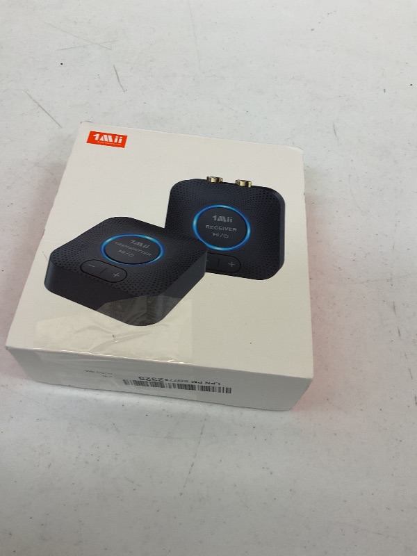 Photo 1 of 1Mii 2.4GHz Wireless Audio Transmitter Receiver Set for TV, 260Ft/80M Long Range 25ms Low Latency with AUX RCA in/Out,Wireless Audio Adapter for TV PC Powered Speaker Amplifier Soundbar