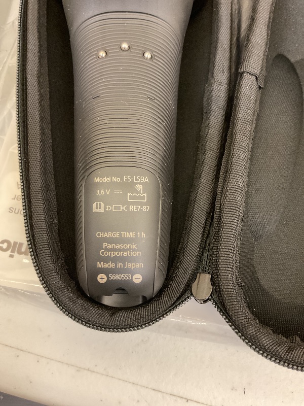 Photo 1 of Panasonic ARC6 Electric Razor for Men Face, Wet/Dry Shavers for Men with Foil Shaver, Premium Automatic Cleaning and Charging Station, Ultra-Fast 6-Blade & Pop-up Trimmer - ES-LS9A-K (Black)