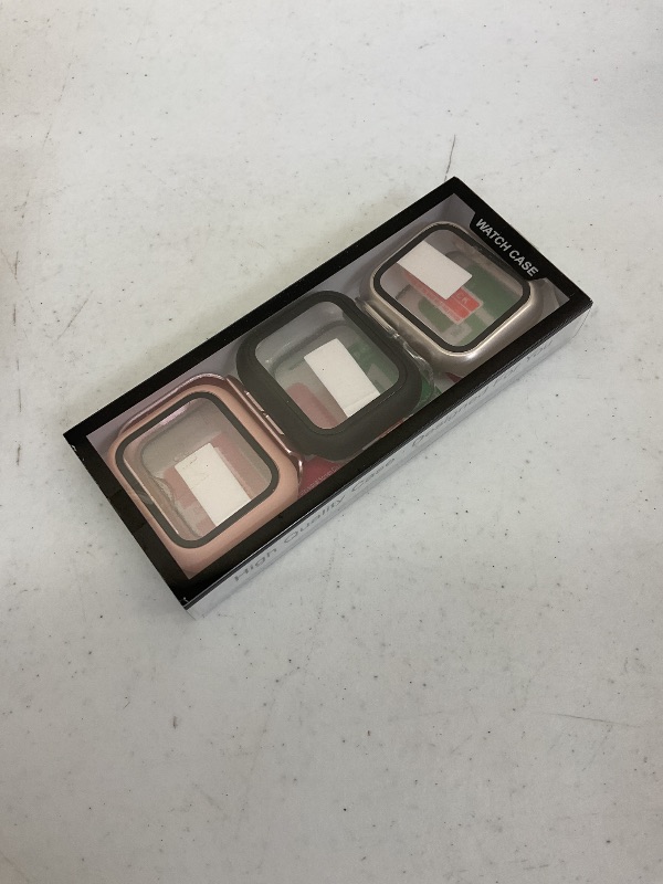 Photo 1 of 6-Pack Case Compatible with Apple Watch 40mm Series SE 3(2025)/SE 2/SE/6/5/4 with Tempered Glass Screen Protector, QCKANLJ Ultra-Thin Hard PC Full Protective Face Cover Bumper for iWatch 40 mm