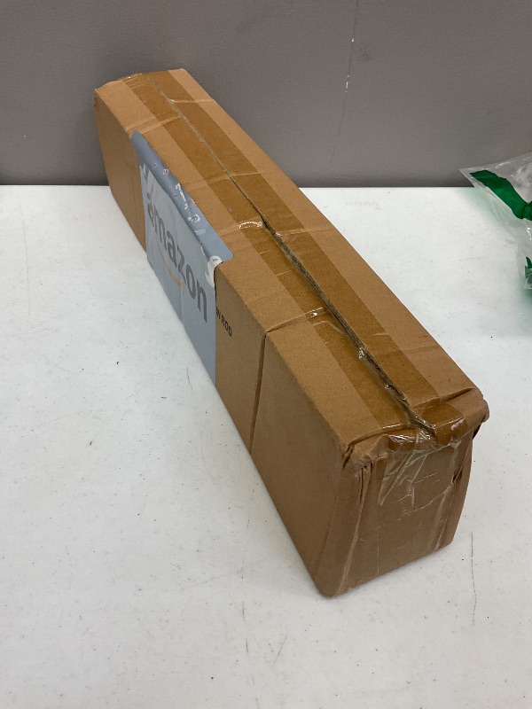 Photo 1 of 1 Inch Industrial Curtain Rods for Windows 28 to 48 Inches, Blackout Wrap Around Curtain Rod, for Indoor and Outdoor, Simple Design, 33 to 45 Inches, Black