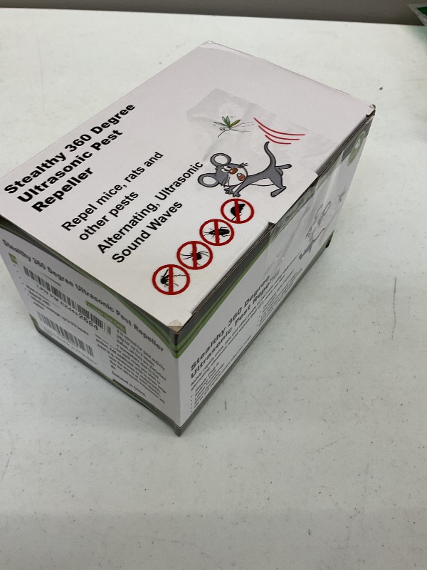 Photo 1 of 2 Pack Ultrasonic Rodent Repeller Plug-in,Indoor Electronic Device for Mice, Rats, Squirrels, Roaches, Ants, and Spiders for Home, Kitchen, Garage, Attic