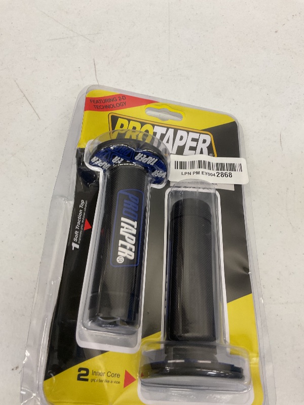 Photo 1 of 7/8" Motorcross Handle Grips Dirt Bike 22mm 24mm Truster Grips Motorcycle Ergonomic Bar End Non Slip Grip Gel Gep Scooter Cruiser Racing Mountain (Black Blue, Pro Taper)