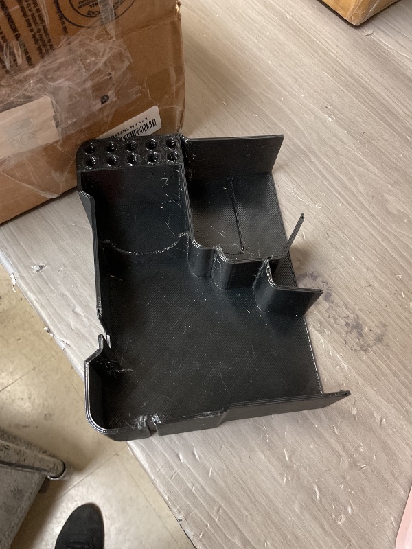 Photo 1 of 3D printed organizer for M12 Fuel Drill Driver and Impact (Gen 3) Packout Organizer for Milwaukee Compact Packout Tool Box color black