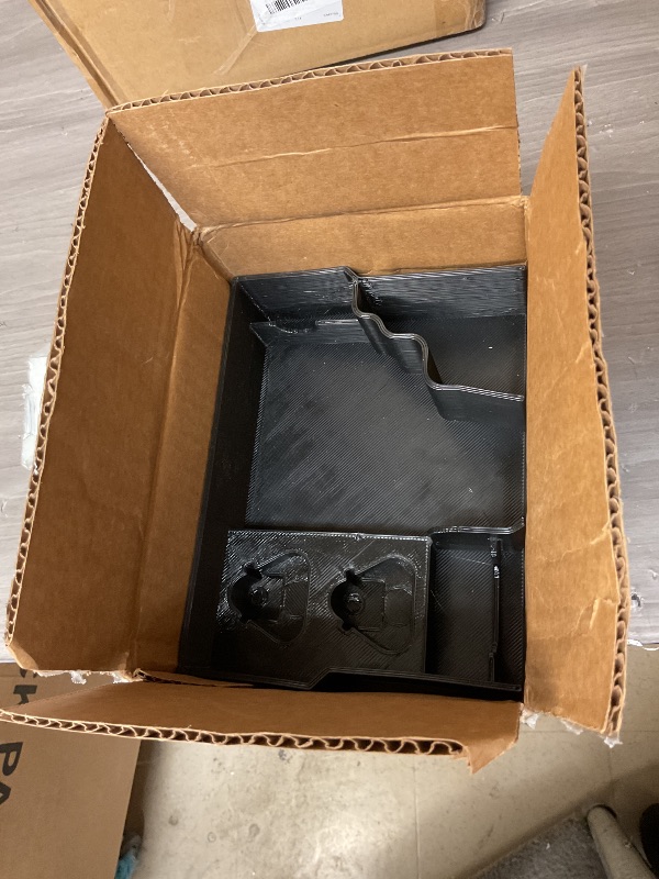Photo 1 of 3D printed organizer for M12 Fuel Drill Driver and Impact (Gen 3) Packout Organizer for Milwaukee Compact Packout Tool Box color black