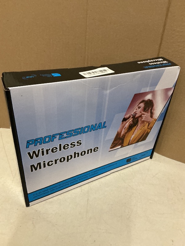 Photo 1 of Kaschun Wireless Microphone, Professional Cordless Dynamic Wireless Microphone System, Microfono Inalambrico Professional,100ft Range, Suitable for DJ, Church, Karaoke, Home and KTV (KA-328)