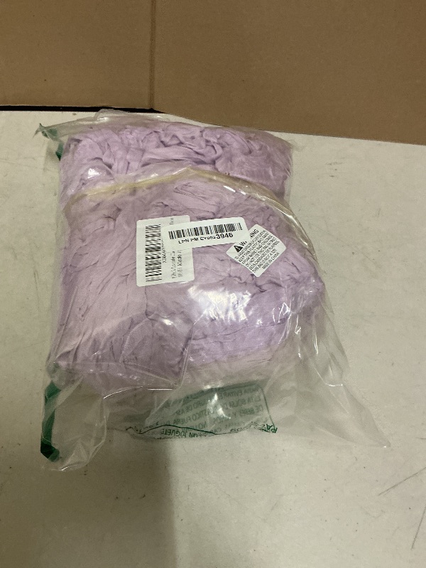 Photo 1 of 8 Pack Lavender Cheesecloth Table Runners 20x120 Inch Gauze Table Runner Cheese Cloth 10FT Lavender Table Runner Rustic Sheer Runner for Wedding Baby Shower Birthday Party Table Decor