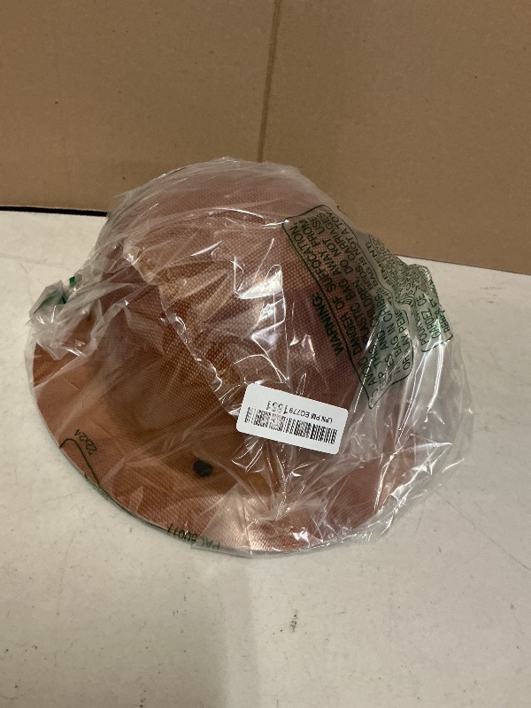 Photo 1 of MSA 454664 Skullgard Full-Brim Hard Hat With Staz-On Pinlock Suspension, Non-Slotted Cap, Made Of Phenolic Resin, Radiant Heat Loads Up To 350F - Standard Size In Natural Tan