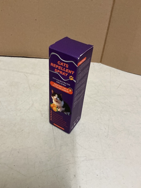 Photo 1 of QINGQIYUE Cat Scratch Deterrent Spray, Cat Repellent Spray Indoor and Outdoor for Cat and Kitten, No Scratch Spray Training Aid for Furniture, Sofas, Curtains - Non-Toxic, Alcohol-Free Formula