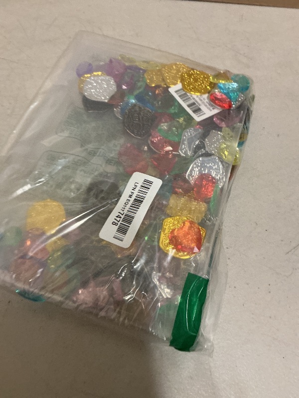 Photo 1 of MARFOREVER 180 PCS Pirate Treasure Pool Gems Toys - Dive Toys Set 120 Pool Gems Diamonds and 60 Plastic Gold Coins Summer Throw Diving Toys for Boys Girls Water Beach Sand Pirate Party Supplies Favors