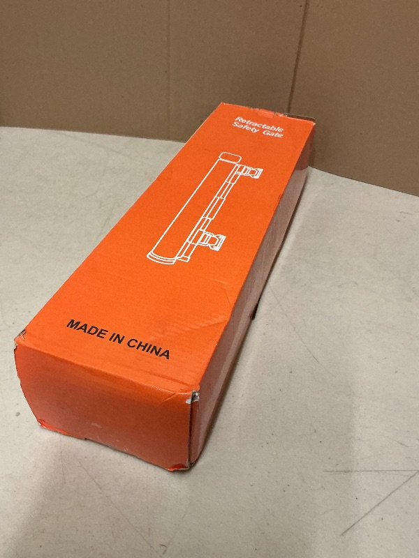 Photo 1 of 14" H Dog Gate - Puppy and Small Dog Gates, Retractable Mesh Step Over Pet Fence, Expands Up to 59" Indoor/Outdoor, Perfect for Doorways & Stairs