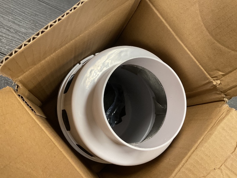 Photo 1 of [Upgraded]AMI PARTS TDIDVKZW Indoor Dryer Vent Kit with 4-Inch by 5-Foot Proflex Duct, White, 4 Inch