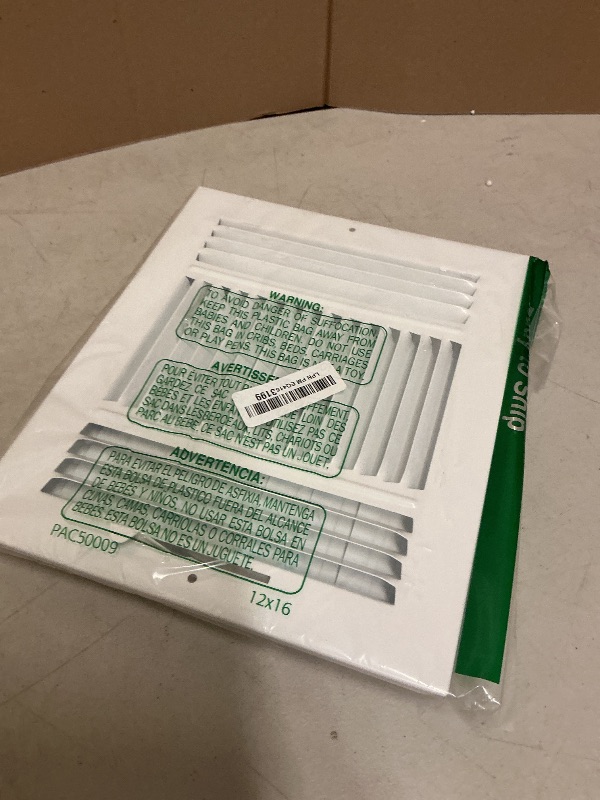 Photo 1 of HBW 10"x 8" (Duct Opening Size) 3-Way Stamped Face Steel Ceiling/sidewall Air Supply Register - Vent Cover - Actual Outside Dimension 11.75" X 9.75"