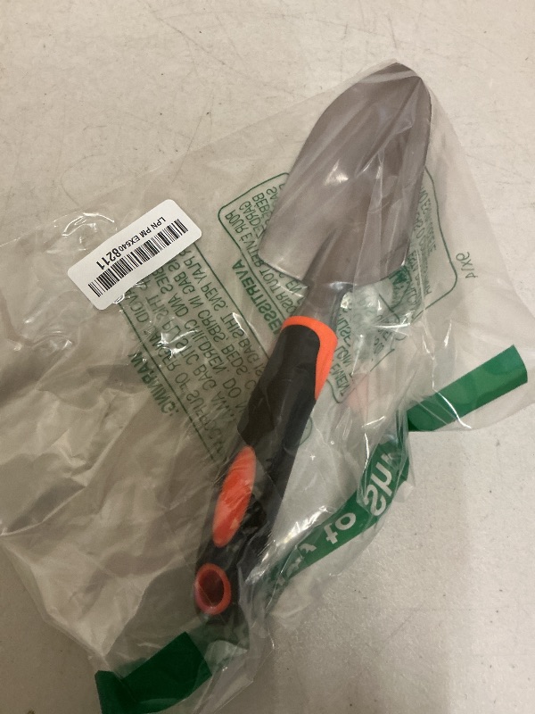 Photo 1 of Garden Shovel Garden Hand Trowel, Heavy Duty Hand Shovel with Ergonomic Handle, Small Gardening Tools for Digging, Rust Resistant Gardening Spade Trowel Tools, Orange