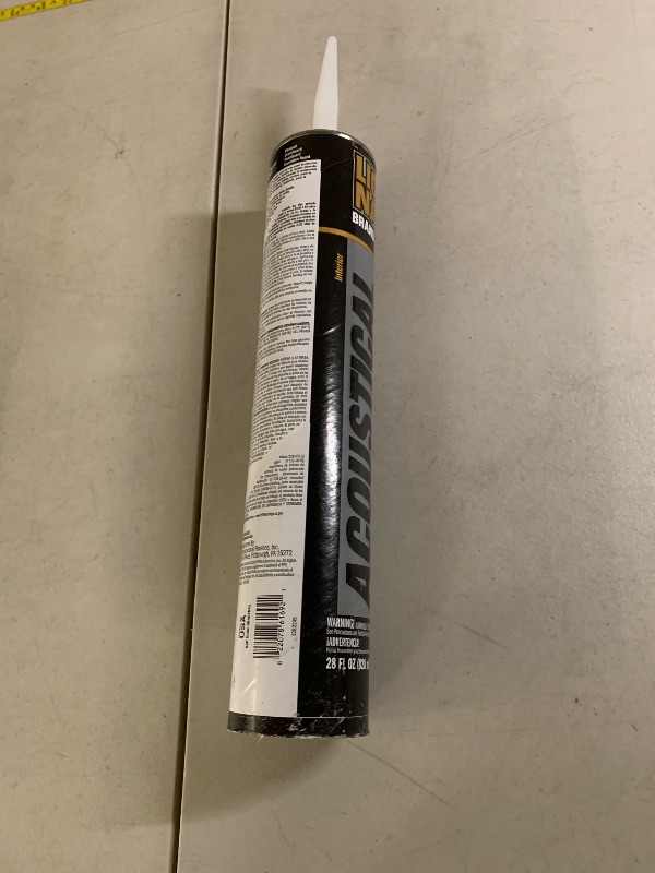 Photo 1 of Liquid Nails Acoustical 28 oz. White Interior Sound Reducing Sealant